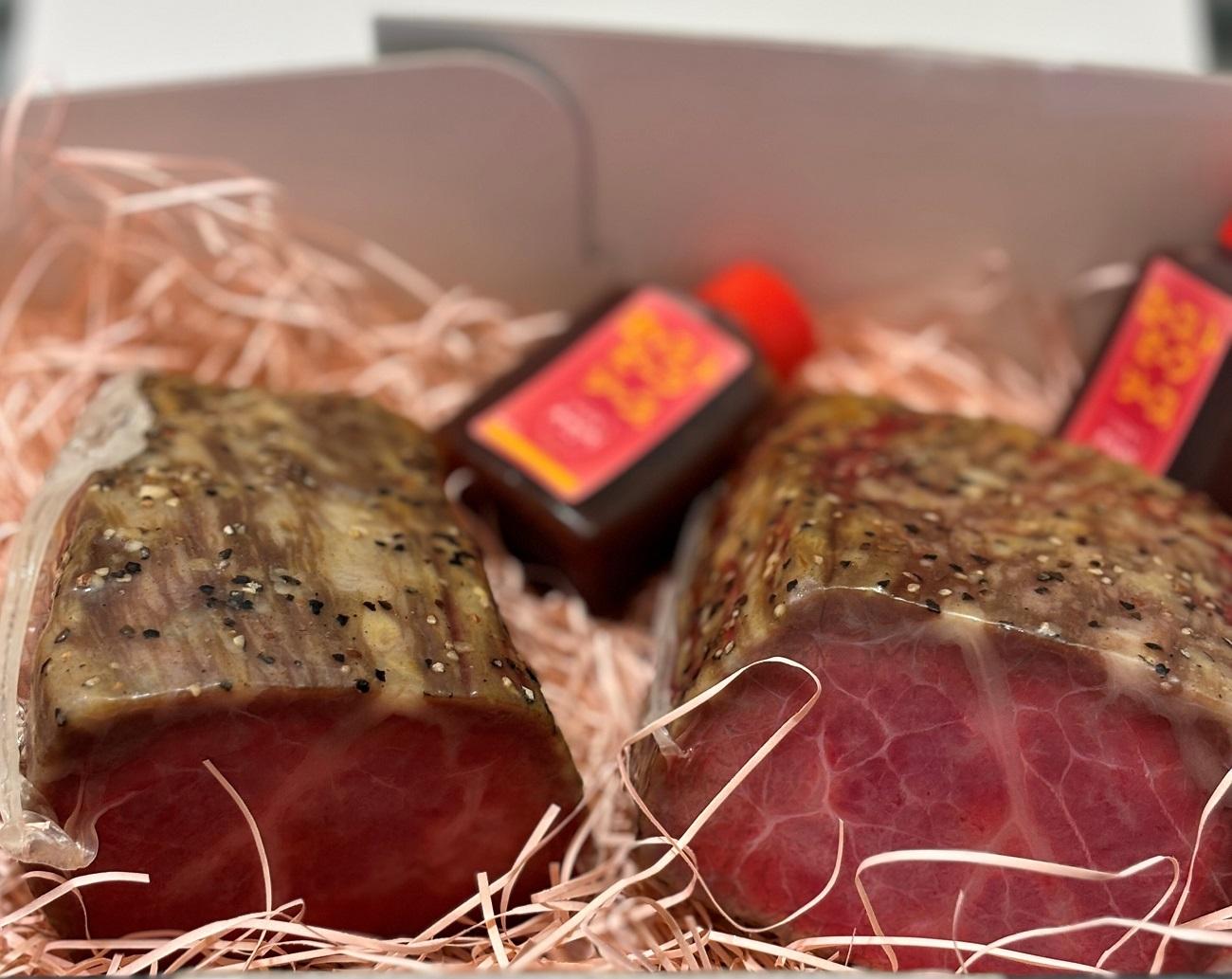 牛肉 近江牛 ローストビーフ ブロック 400g （ 200g × 2パック ） ソース付