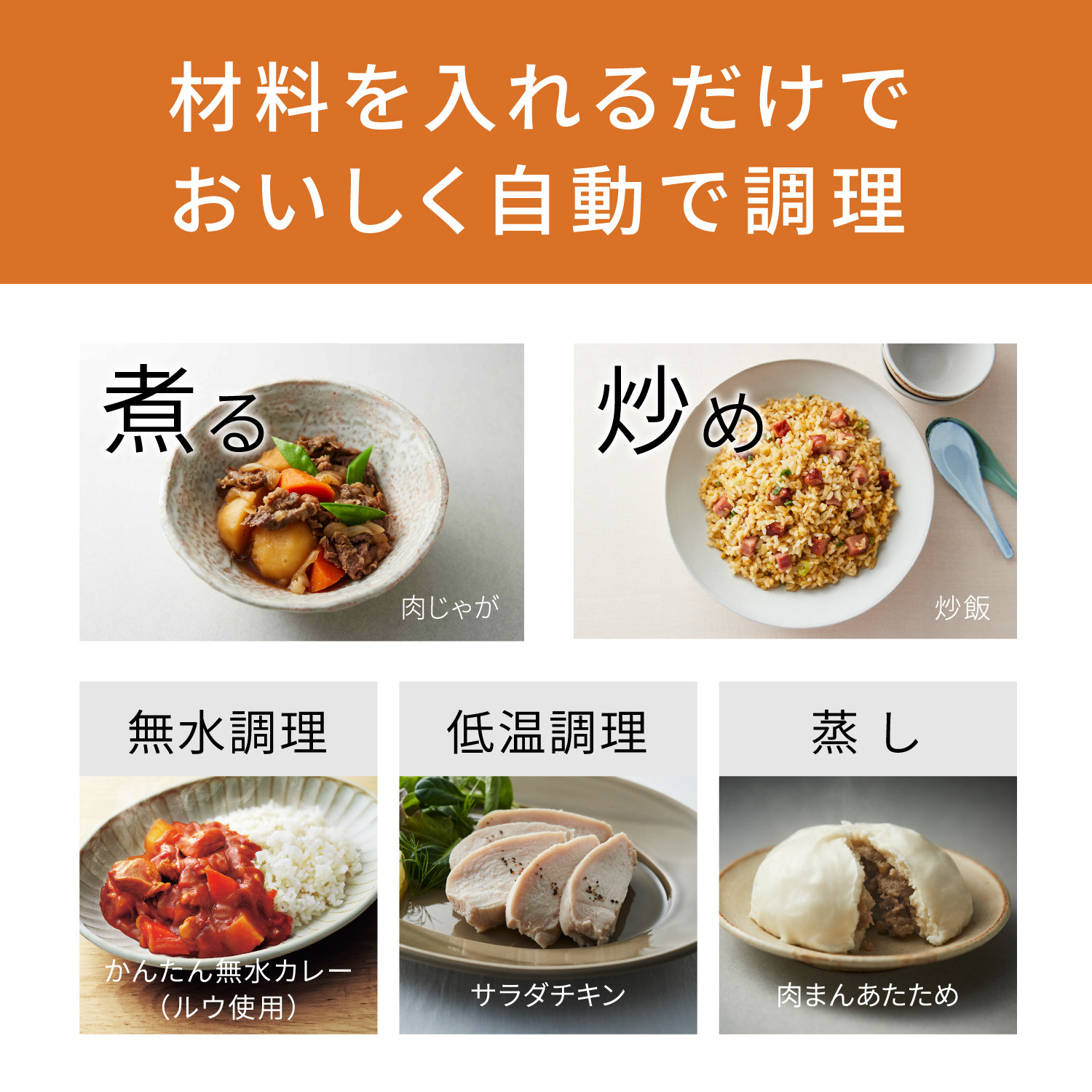 パナソニック オートクッカー ビストロ 自動調理なべ 4.2L NF-AC700-H ライトグレージュ