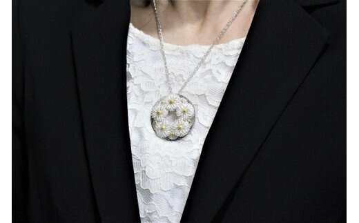 ブローチ・ペンダントトップ兼用【桜花（大）】