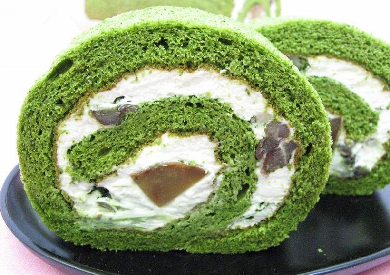 お茶屋の抹茶ロールケーキ 1個 約420ｇ