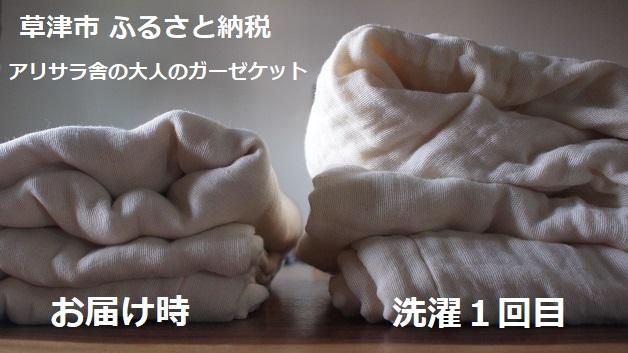 アリサラ舎の大人のガーゼケット