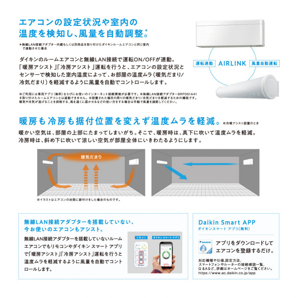 ダイキン アシストサーキュレータ AIRLINK MPF10WS-K