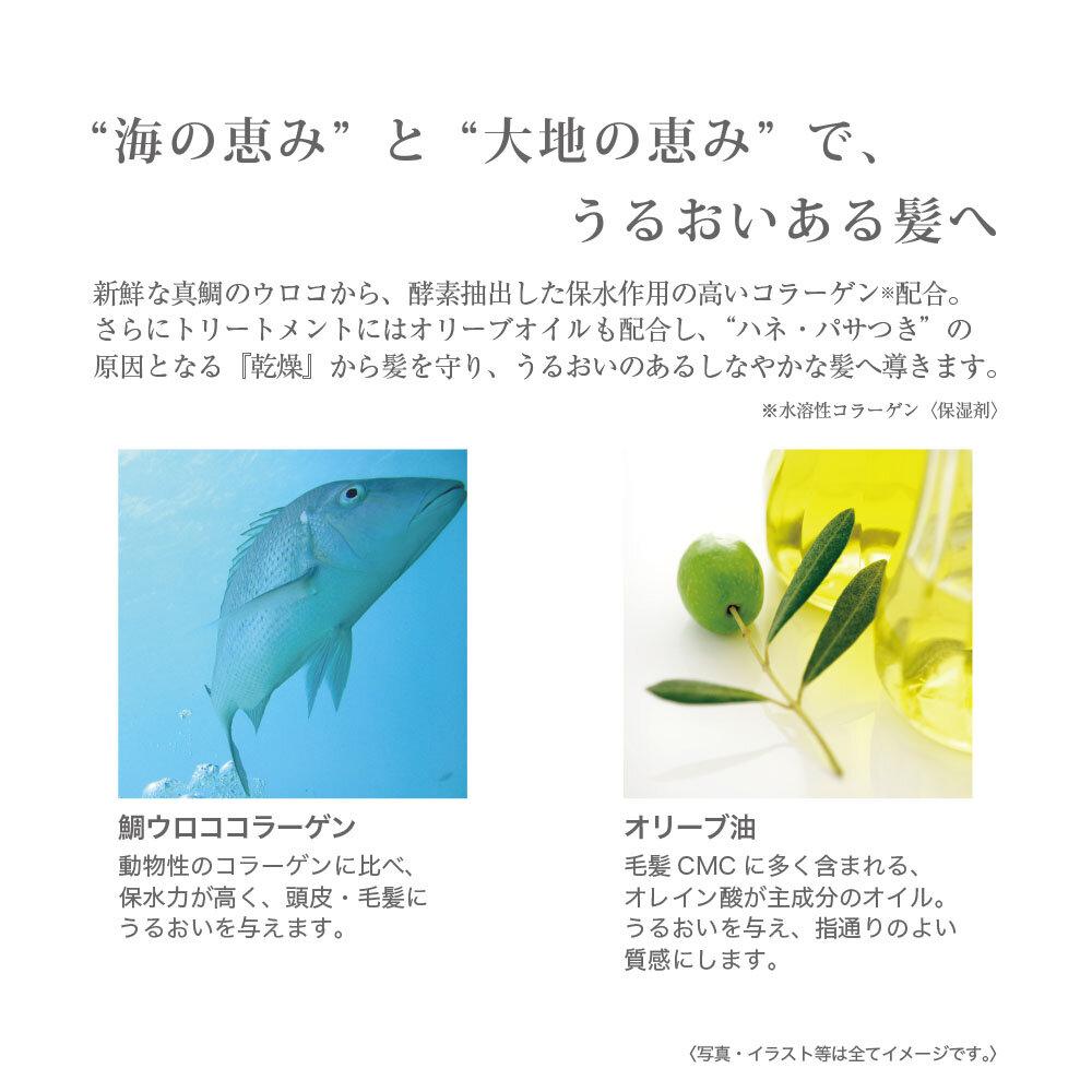 【美容室専売品】アモロス アミノコラーゲン シャンプー＆ヘアトリートメント 1000ml×各1本