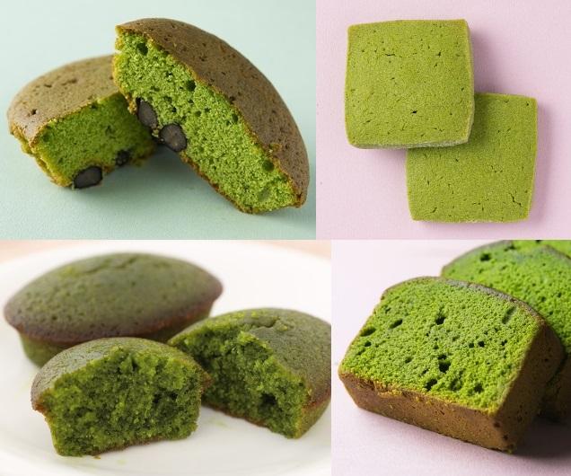 お茶屋の抹茶焼き菓子４種10個詰合せ