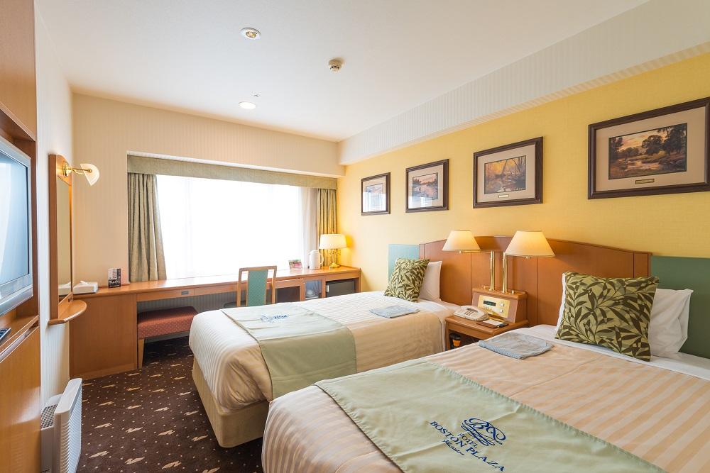 ホテルボストンプラザ草津 ペア宿泊券/スタンダードツイン又はノースウイングダブル [素泊まり]