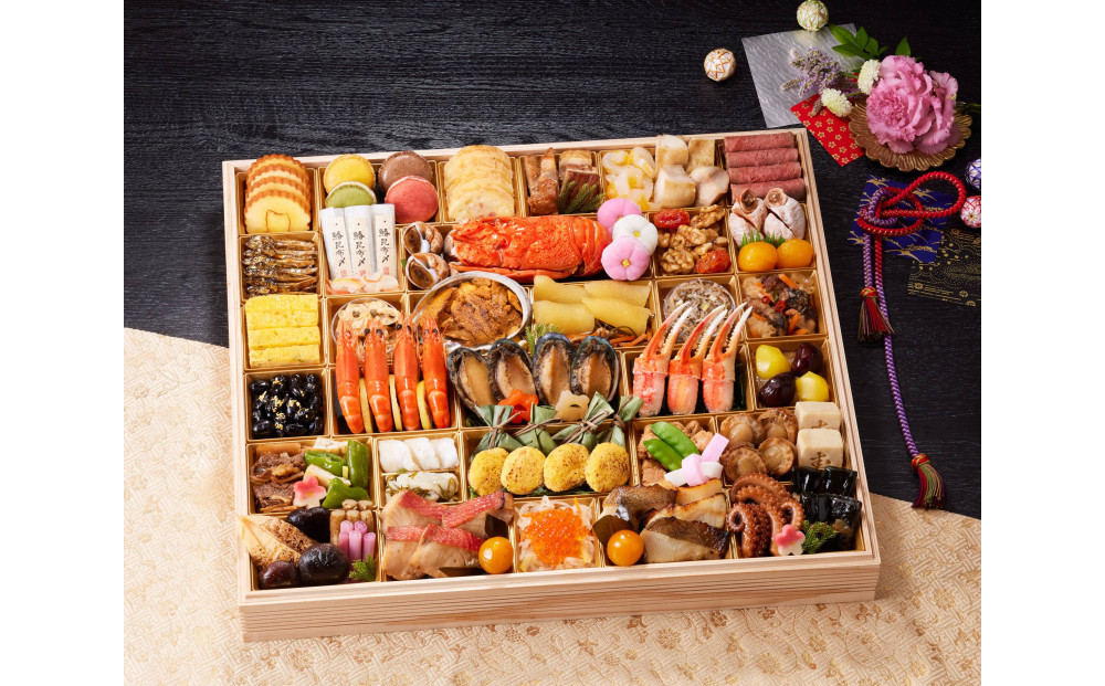 京都しょうざん おせち料理「春華」一段（滋賀県草津市で製造）