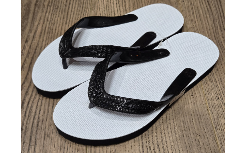 アート島ぞうり＜黒＞