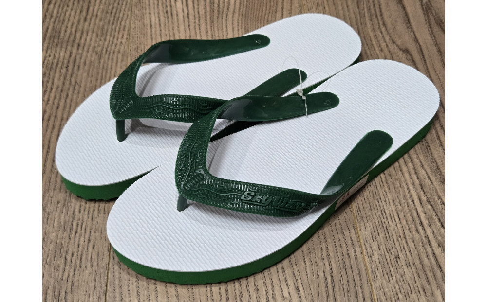 アート島ぞうり＜緑＞