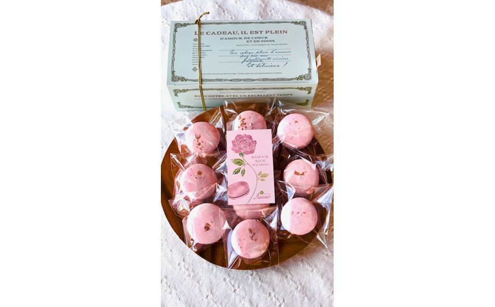 ダマスクローズマカロン 10個入り