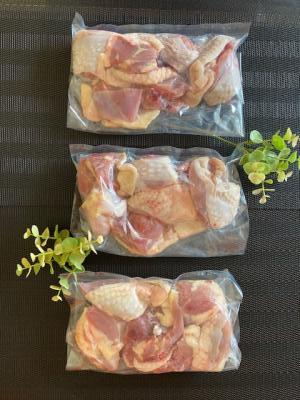 近江黒鶏 ぶつ切り 400g×3p