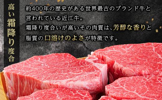 肉 近江牛 定期便【年6回】近江牛ヒレステーキ 750g（4～5枚） 計4.5kg ( 750g × 6回 )