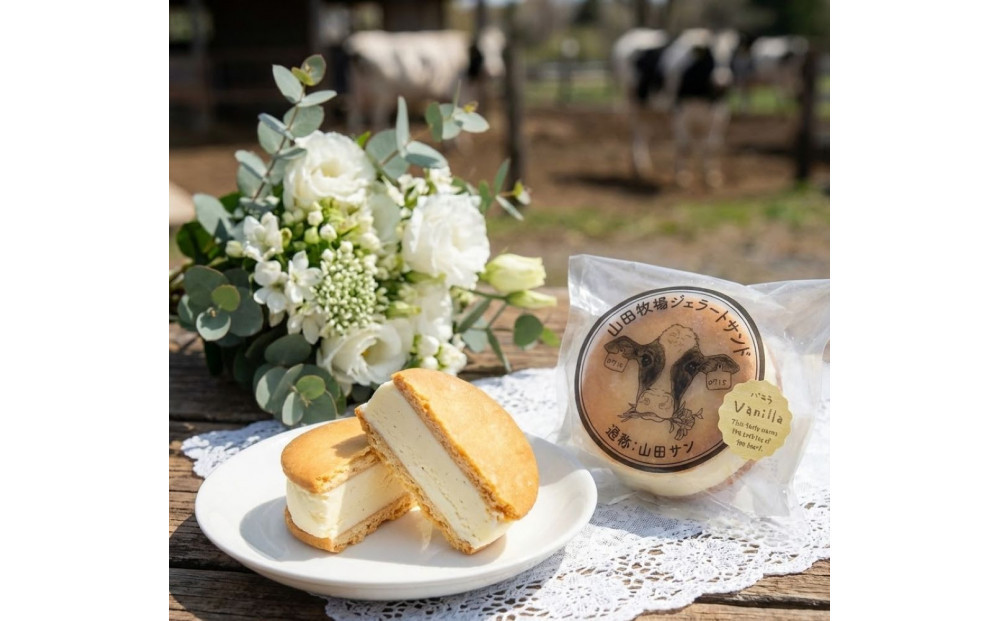 山田牧場ジェラートサンド 6コ入り