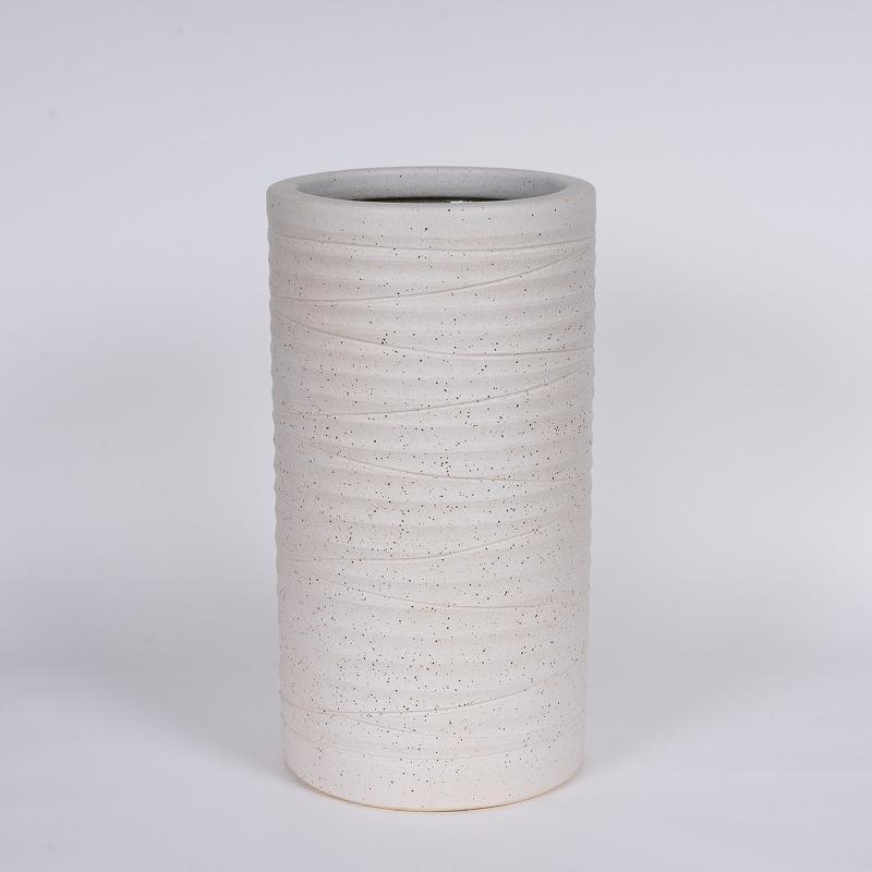 【信楽焼】トライアングル 傘立 (S) (524-05)