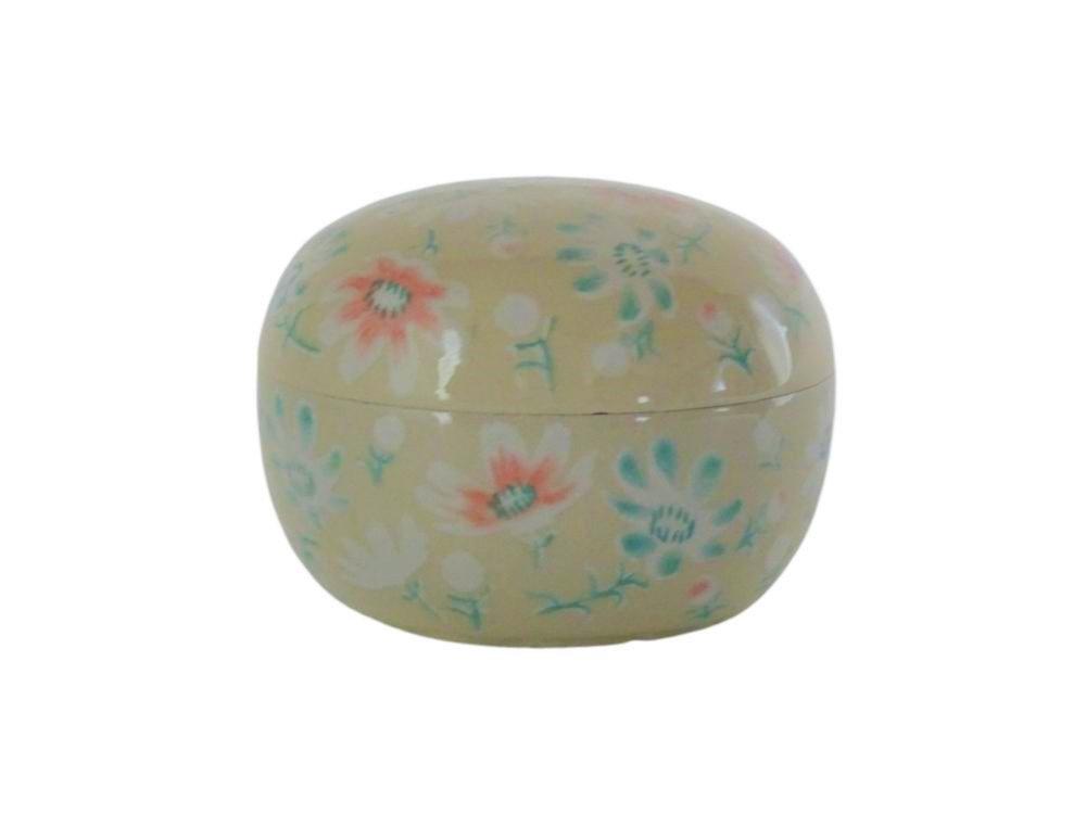 伝統工芸 信楽焼の手元供養 分骨用ミニ骨壺 久遠 秋桜