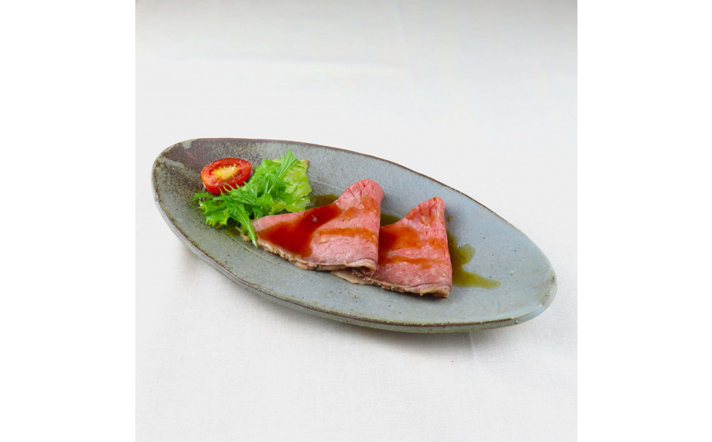 匠 －TAKUMI－ 【信楽焼】楕円プレート（グレー）２枚セット　mu-005