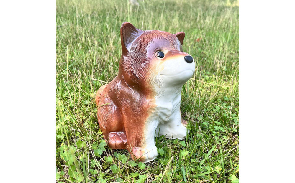 信楽焼　信楽焼 豆柴犬（茶）