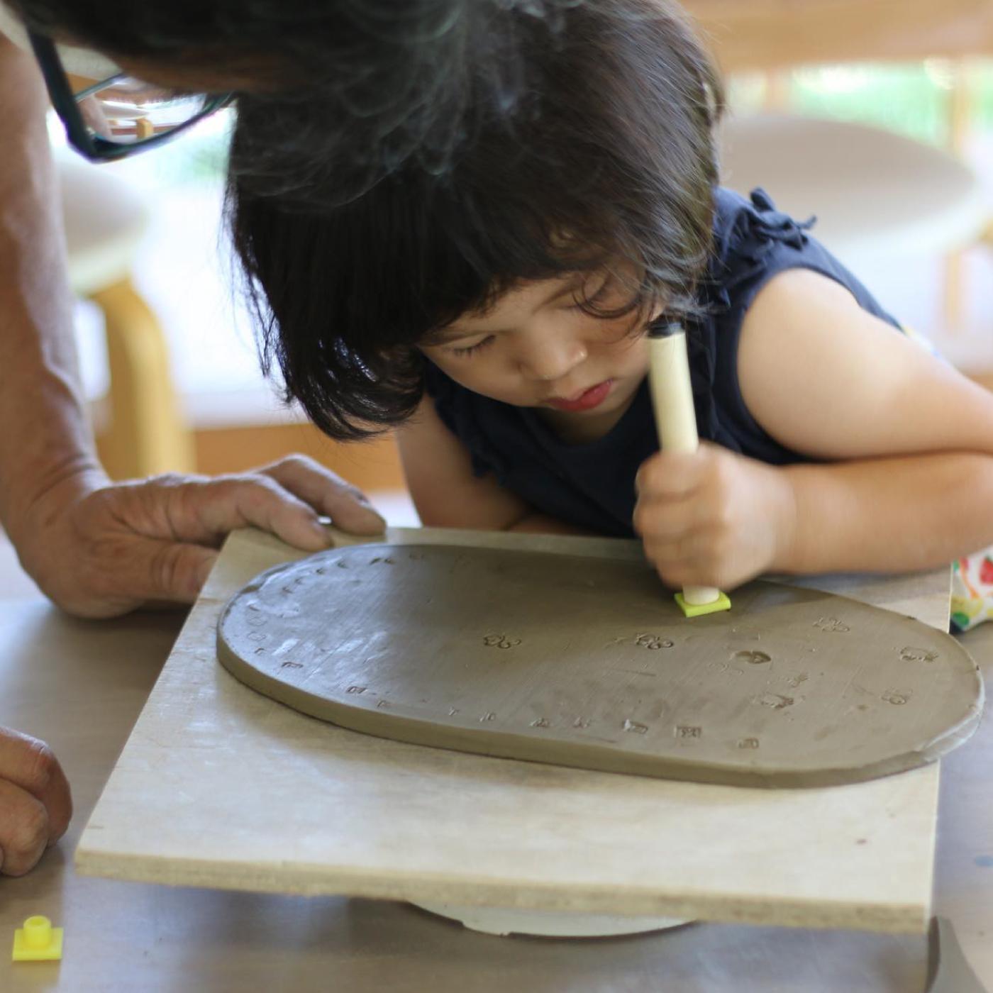 信楽焼陶芸体験（2名様分）[手びねり・タタラコース] Ogama