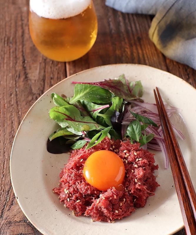 信楽焼　鉄散だ円リム皿(小)　２枚セット