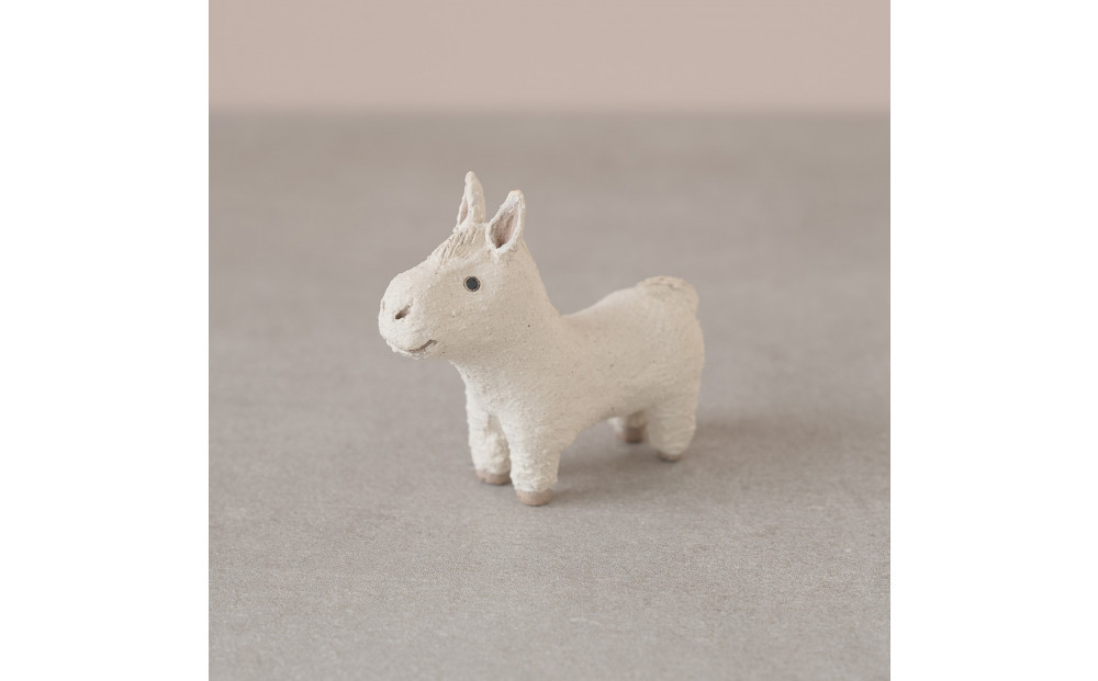 【信楽焼・明山】干支置物「仔うま(大)」単品　eto26-05