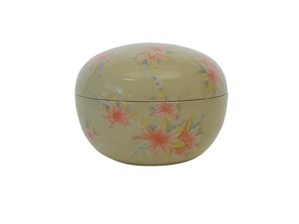 伝統工芸 信楽焼の手元供養 分骨用ミニ骨壺 久遠 紅葉