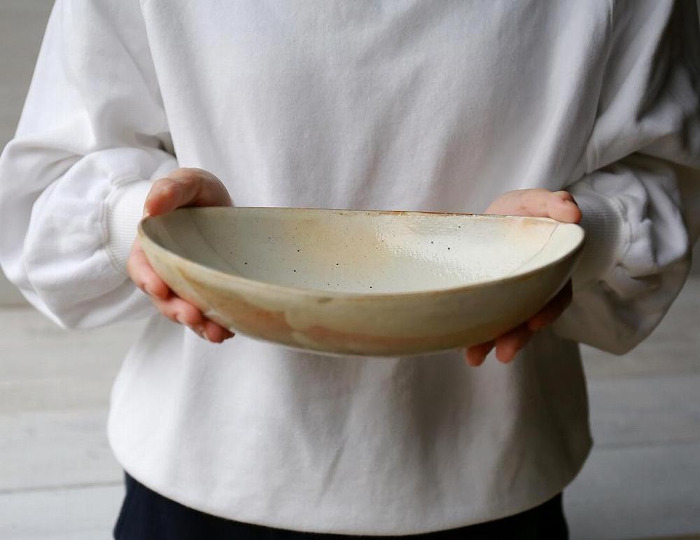 信楽焼　カレー皿ペアセット