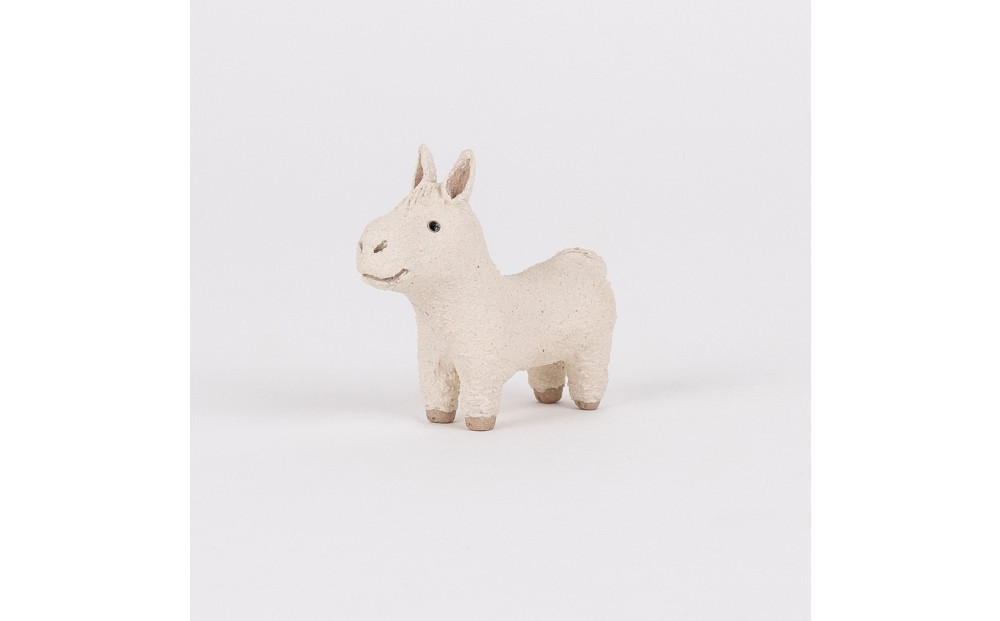 【信楽焼・明山】干支置物「仔うま(大)」単品　eto26-05