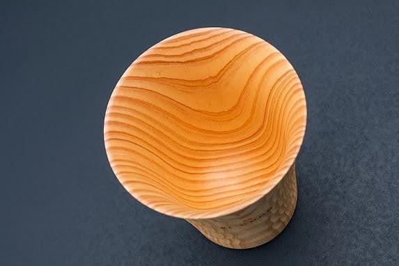 タンブラー NAJIMU (M)(L)  2個セット 無垢材 びわ湖を育んだ滋賀県産 ヒノキ