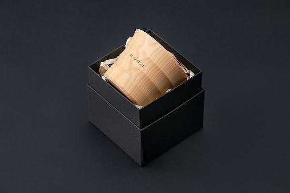 タンブラー NAJIMU (M) 2個セット 無垢材 びわ湖を育んだ滋賀県産 ヒノキ