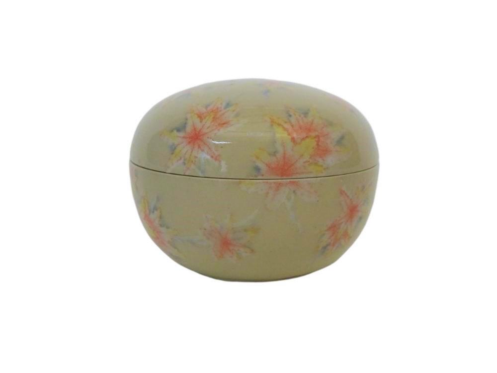 伝統工芸 信楽焼の手元供養 分骨用ミニ骨壺 久遠 紅葉