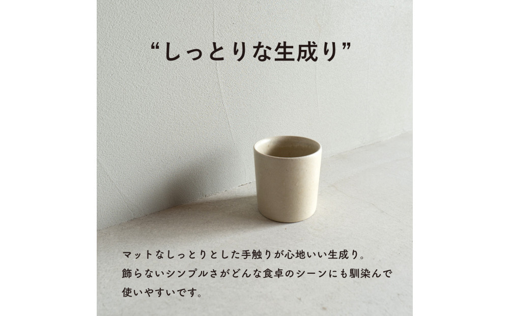 【信楽焼・明山】ロックグラス 　とび茶生成りセット　s18-cu16-A3A7