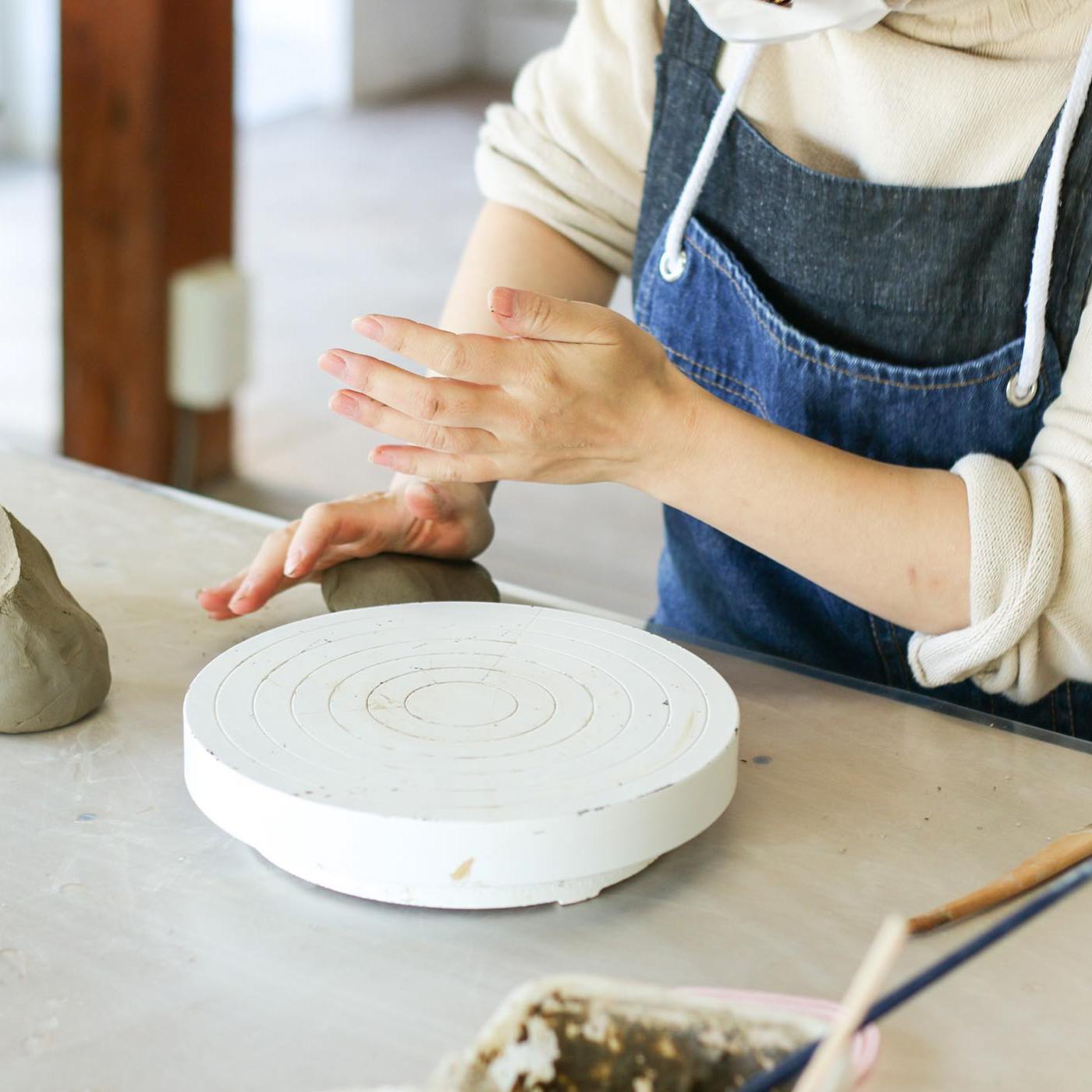 信楽焼 陶芸体験（１名様分）[手びねり・タタラコース]  Ogama