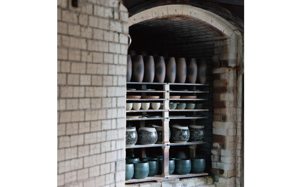 【信楽焼・明山】いわい　真鯉－MAGOI－　五月人形セット　 iwai-k06