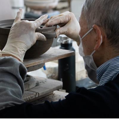 【信楽焼】土鍋　大　ms01