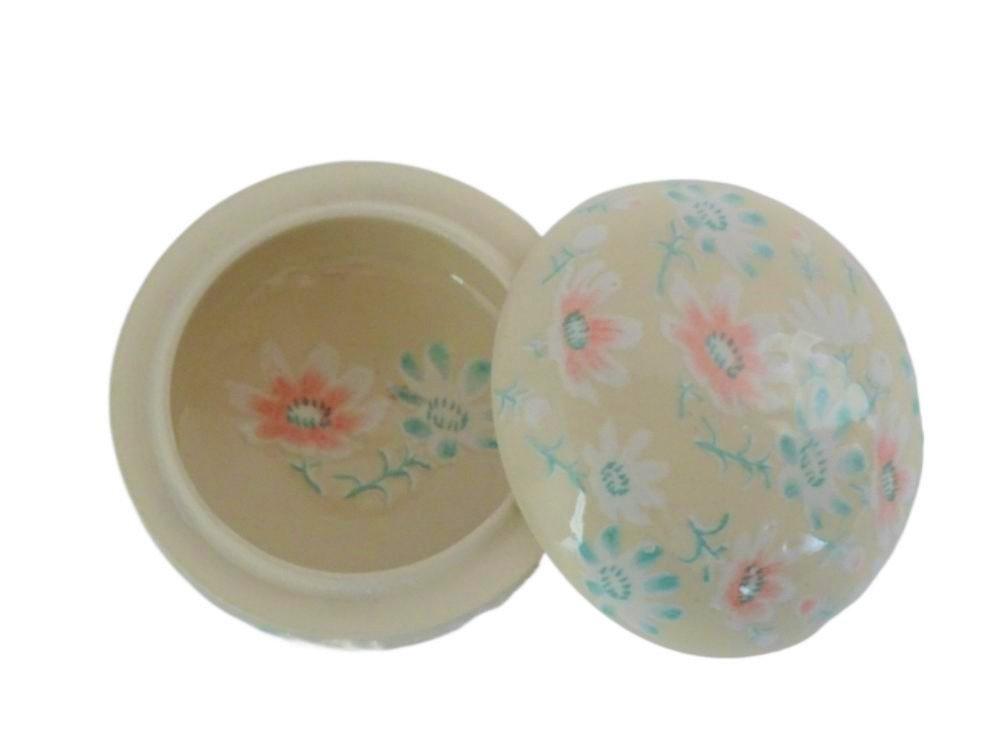 伝統工芸 信楽焼の手元供養 分骨用ミニ骨壺 久遠 秋桜