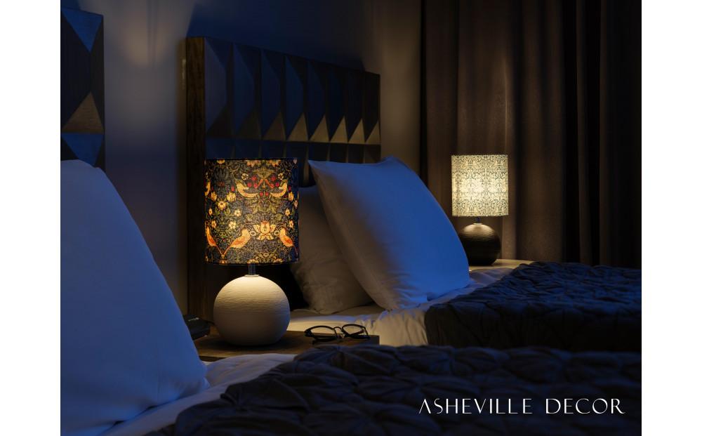 【mimi lamp】ミミランプ（黒） - ウィリアムモリス ブラザーラビット（日本製）テーブルスタンド・照明