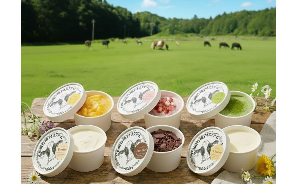 山田牧場 アイスクリーム 6コ入り