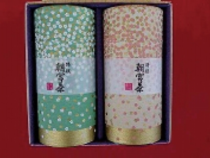 特上朝宮茶 2本缶入