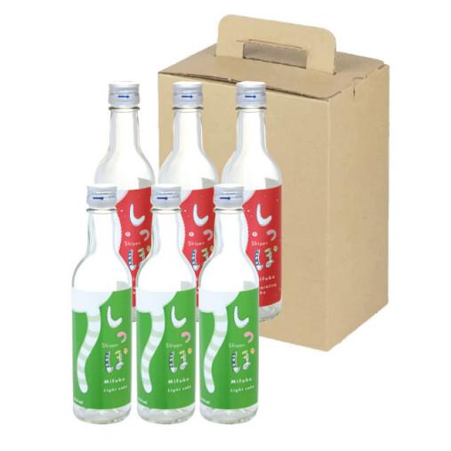 しっぽ mifuku 350ml パーティーセット （6本） 美冨久酒造株式会社