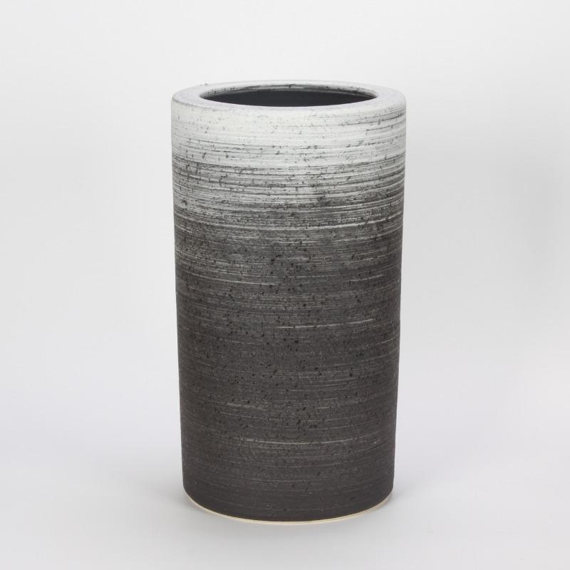 【信楽焼】 刷毛目 傘立 (9144-08)