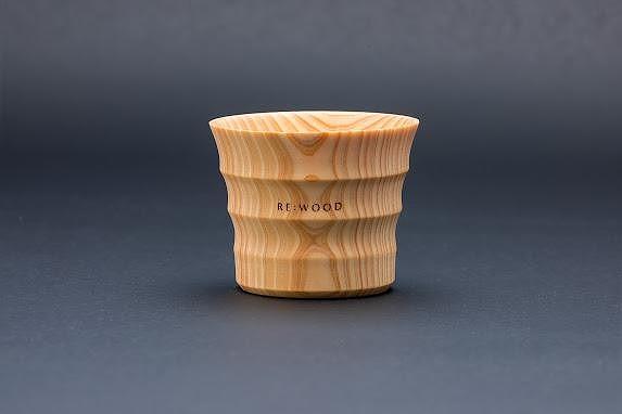 タンブラー  NAJIMU(M）無垢材 びわ湖を育んだ滋賀県産 ヒノキ