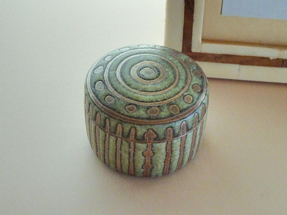 伝統工芸 信楽焼の手元供養 分骨用ミニ骨壺 離宮