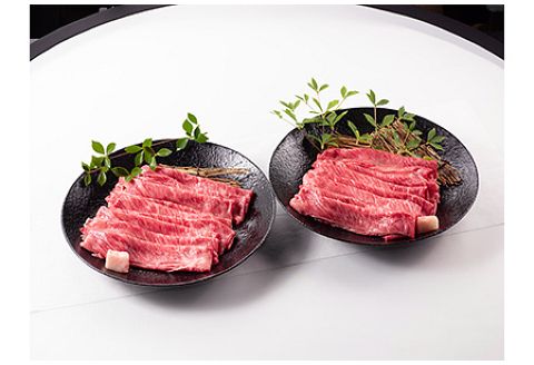 近江牛食べ尽しコース頒布会4回お届け（焼肉用・赤身ステーキ・ロースすき焼しゃぶしゃぶ用・厚切りステーキ）[0026]