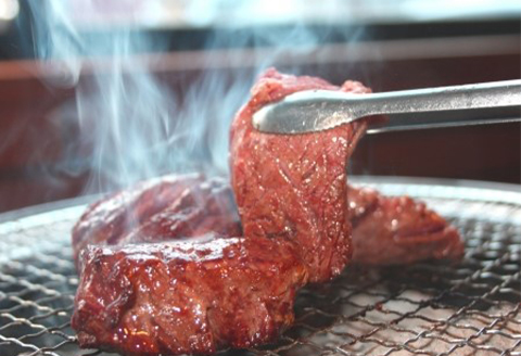 【近江肉の廣田】A5ランク近江牛焼肉用350g＆自家特製手造りハンバーグ「近江牡丹」120g×5個セット | A5ランク 近江牛 すき焼き肉 自家特製手造りハンバーグ ブランド牛 [0165]