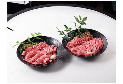 近江牛食べ尽しコース頒布会4回お届け（焼肉用・赤身ステーキ・ロースすき焼しゃぶしゃぶ用・厚切りステーキ）[0026]