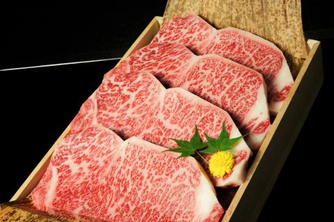 近江牛A5ランクロースすき焼き 1kg・サーロインステーキ 1kg (250g×4枚)セット [0243]