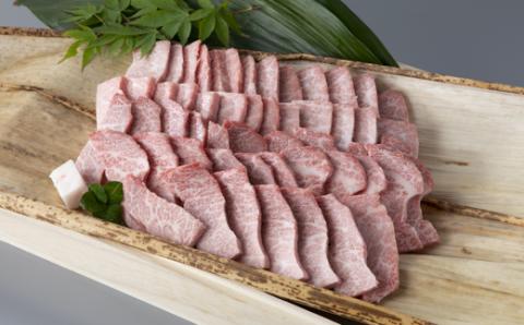 包装対応可【A-6542】実生庵 桐箱入り 近江牛 A５等級 ロース 焼き肉用 １ｋｇ［高島屋選定品］