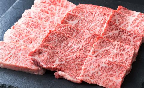 【A-015】大吉商店 近江牛霜降りカルビ焼肉用Ａ 500g［高島屋選定品］