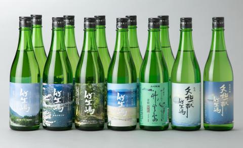 【I-627】吉田酒造　高島市マキノ町ラベル 竹生嶋・金紋 竹生嶋 本醸造・純米 天佑一献 竹生嶋・純米吟醸 天佑一献 竹生嶋　720ml×12本【高島屋選定品】