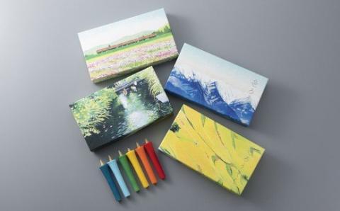 【L-947】大與 色ろうそく春夏秋冬セットＢ ［高島屋選定品］