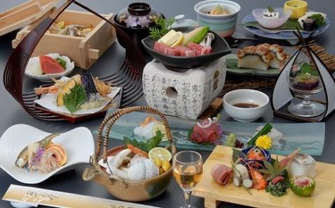 【M-963】びわ湖畔リゾート白浜荘　近江の恵み会席・朝食付宿泊ペア［高島屋選定品］